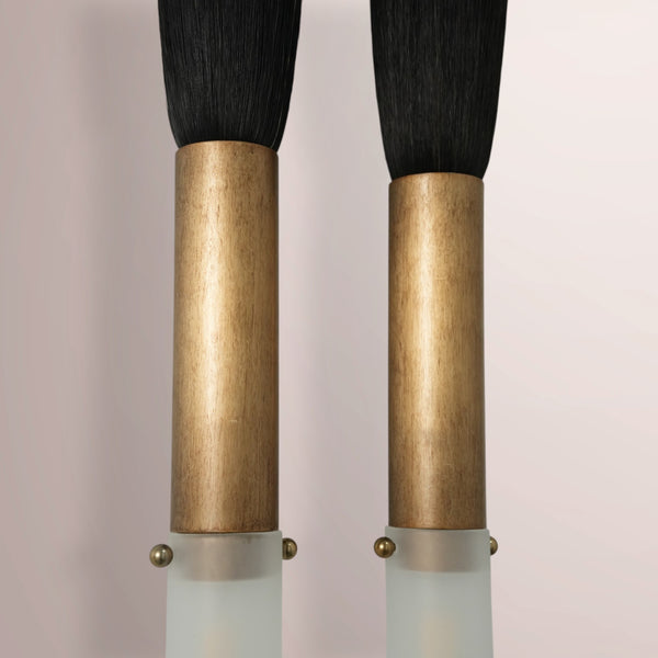 Noble Horsehair Double-Head Sconce