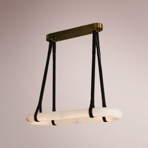 Elaris Belted Raceway Chandelier
