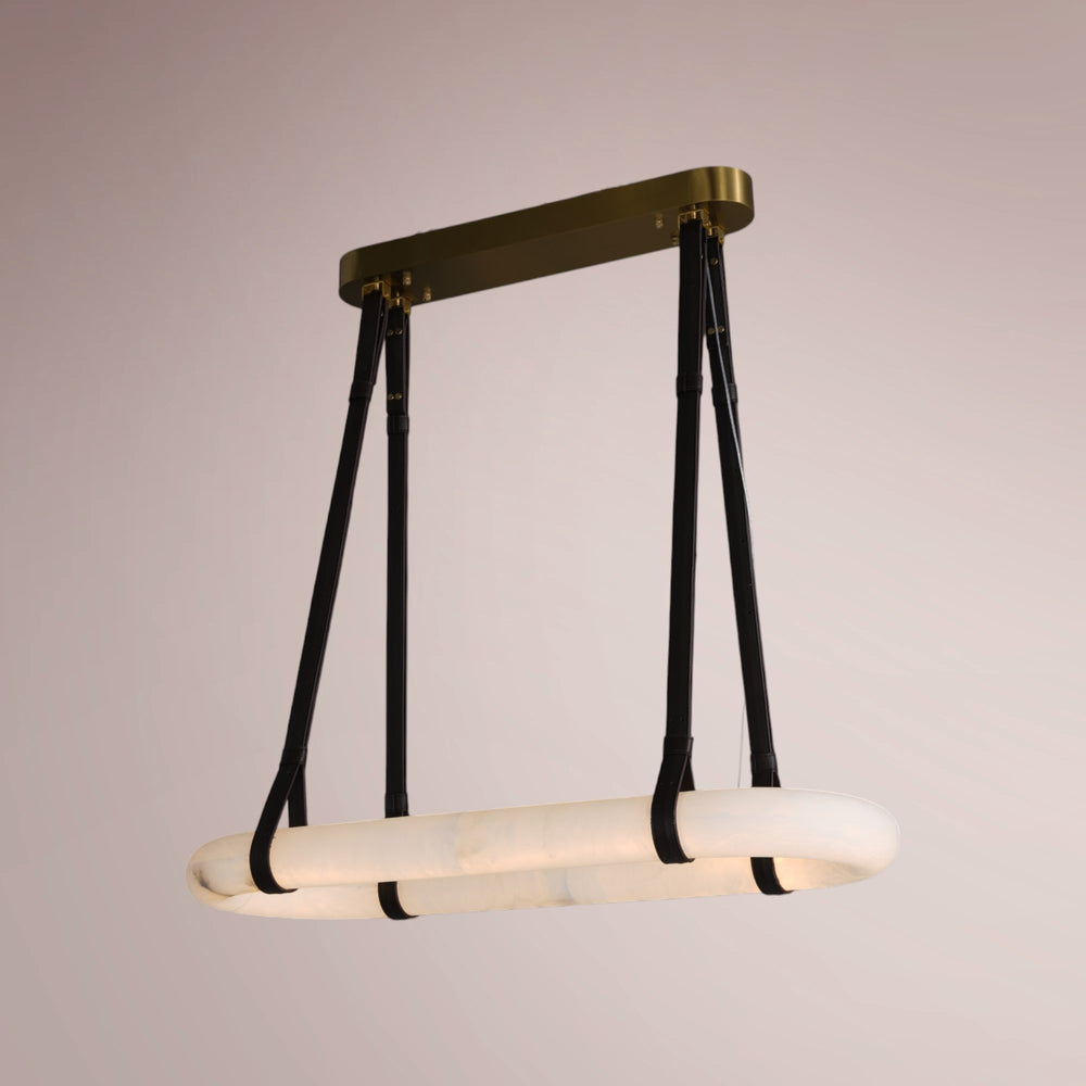 Elaris Belted Raceway Chandelier