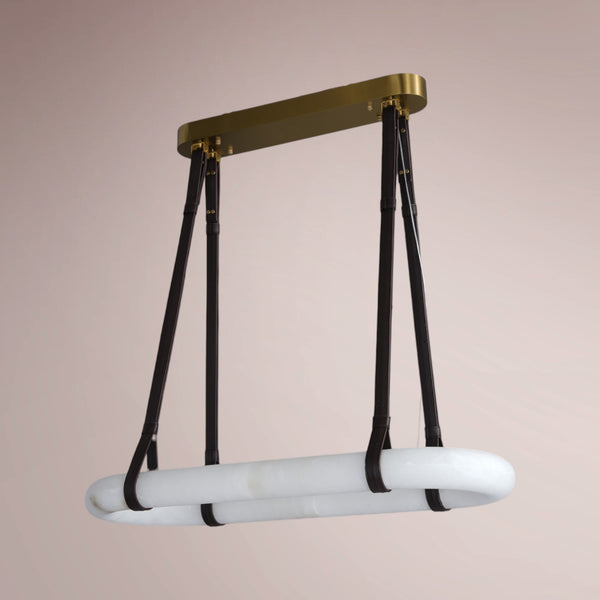 Elaris Belted Raceway Chandelier