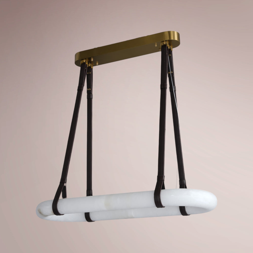 Elaris Belted Raceway Chandelier