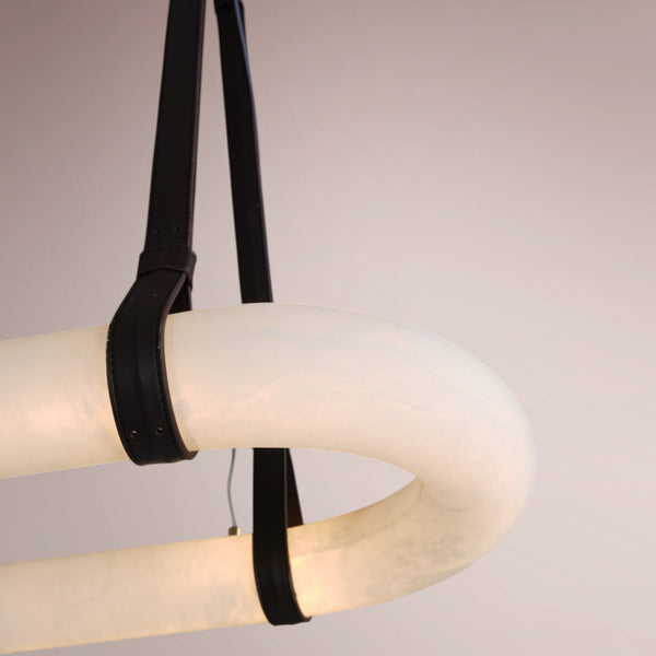 Elaris Belted Raceway Chandelier