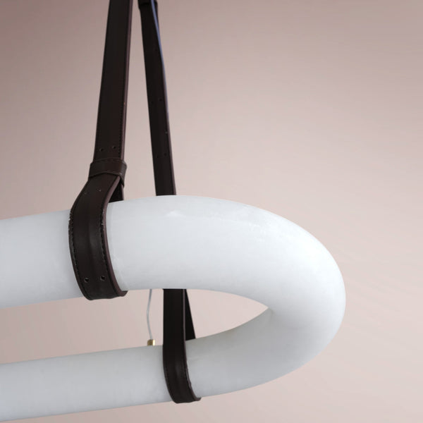 Elaris Belted Raceway Chandelier