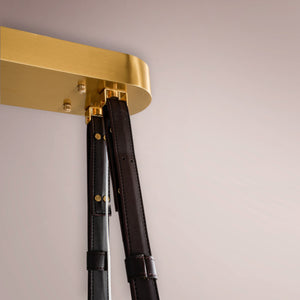 Elaris Belted Raceway Chandelier