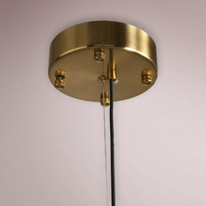 Zorvian Alabaster Halo Chandelier