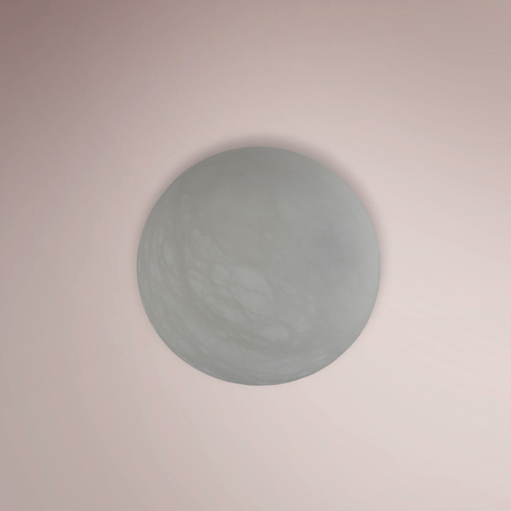Luma Orb Alabaster Wall Sconce