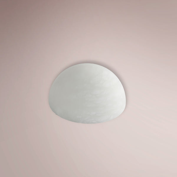 Luma Orb Alabaster Wall Sconce