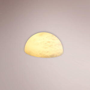 Luma Orb Alabaster Wall Sconce