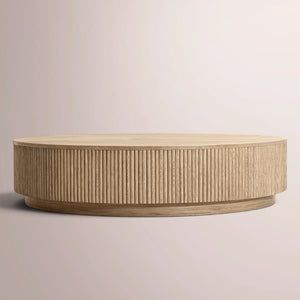 Ethenra Plinth Round Coffee Table