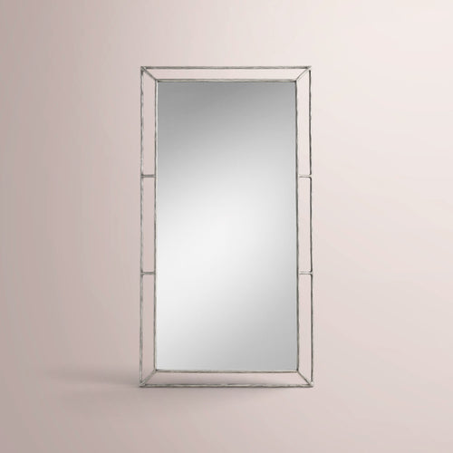 Calix Open Beveled Floor Mirror