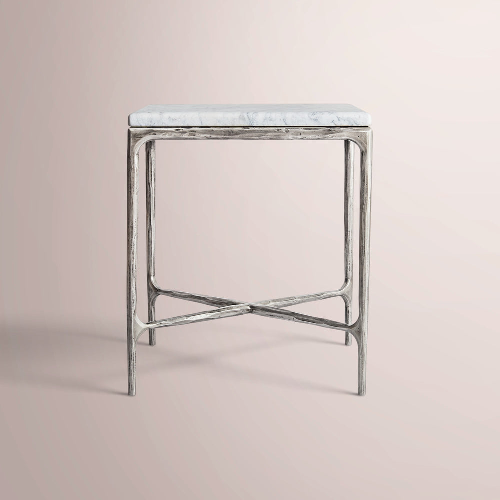 Calix Marble Square Side Table & Drink Table