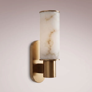 Harlen Sconce in Alabaster