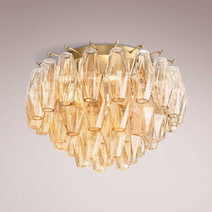 Chiaha Glass Flushmount