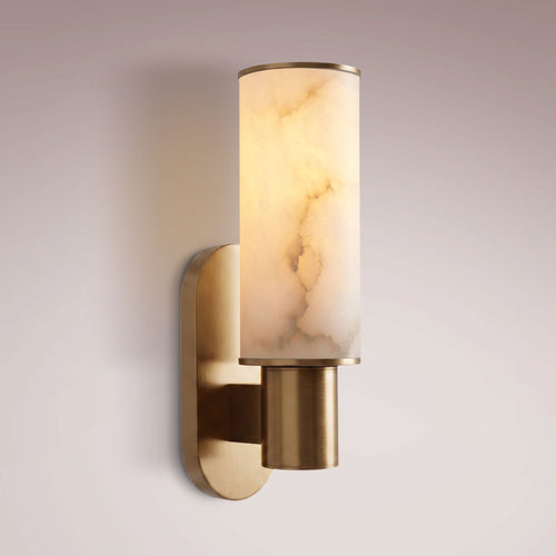 Harlen Sconce in Alabaster