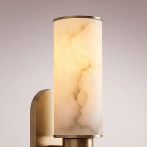 Harlen Sconce in Alabaster