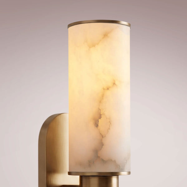 Harlen Sconce in Alabaster