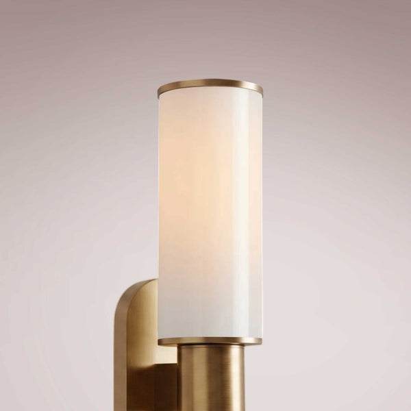 Harlen Double Sconce in Milk