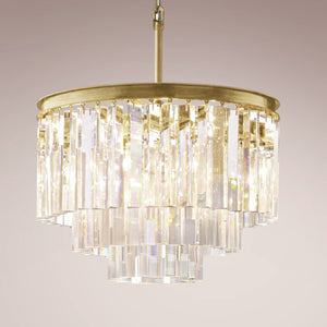 1920s Opernturm Round Chandelier