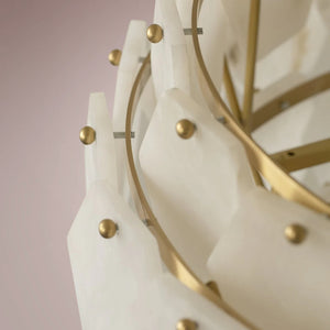 Havion Alabaster Hex Chandelier