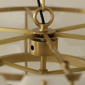 Havion Alabaster Hex Chandelier