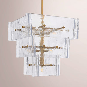 Cassian Cast Glass Chandelier