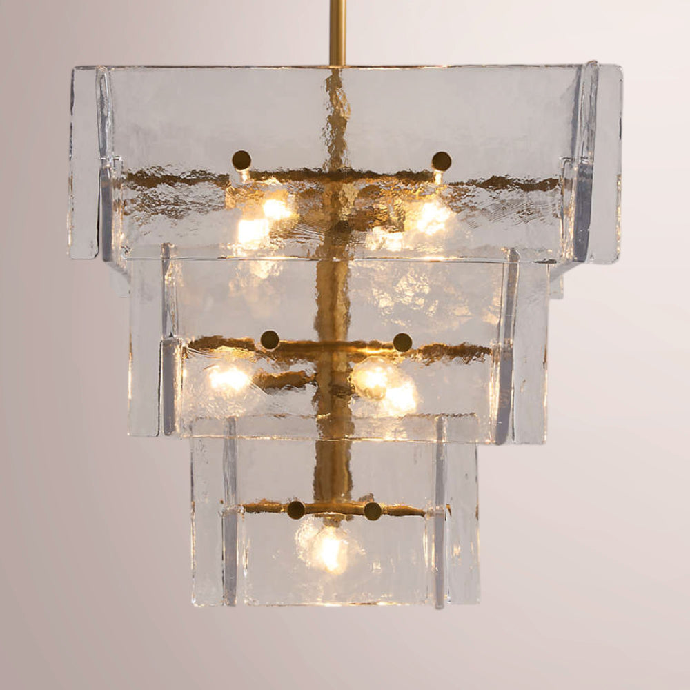 Cassian Cast Glass Chandelier
