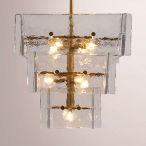Cassian Cast Glass Chandelier