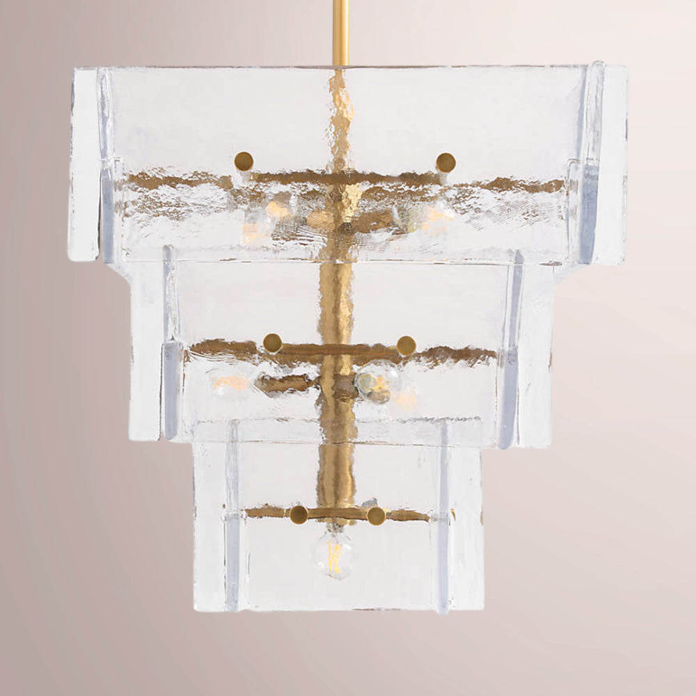Cassian Cast Glass Chandelier