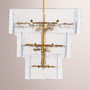 Cassian Cast Glass Chandelier