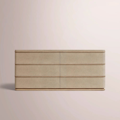 Linee Shagreen Drawer Dresser