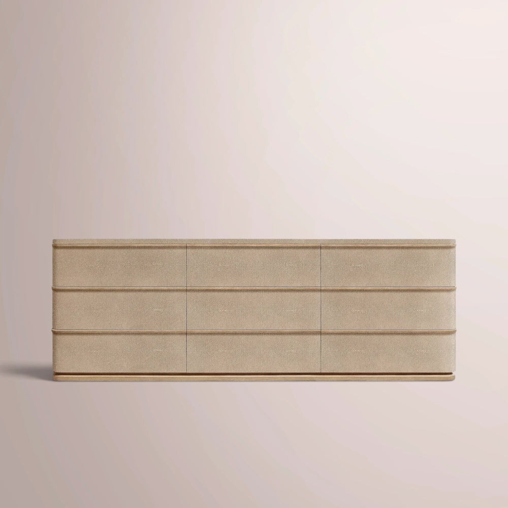 Linee Shagreen Drawer Dresser