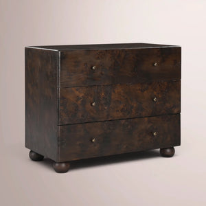 Alaric 3-Drawer Nightstand