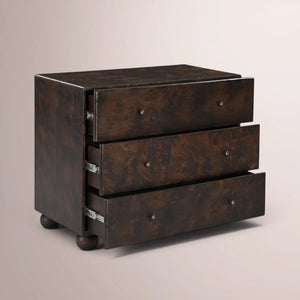 Alaric 3-Drawer Nightstand