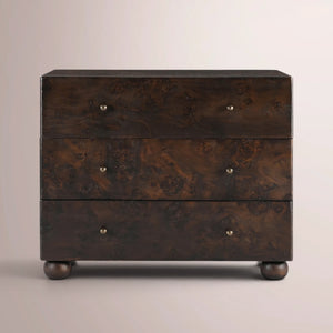 Alaric 3-Drawer Nightstand