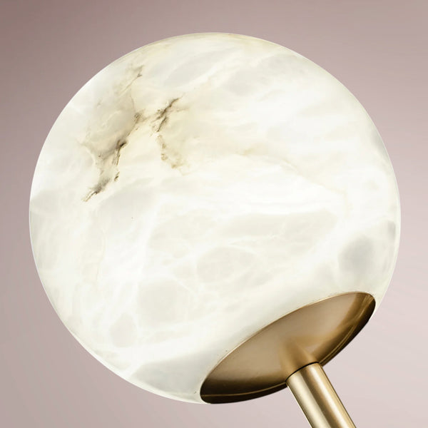 Ortena Alabaster Globe Chandelier
