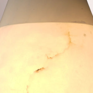 Auras Alabaster Water-Drop Pendant