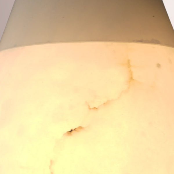 Auras Alabaster Water-Drop Pendant