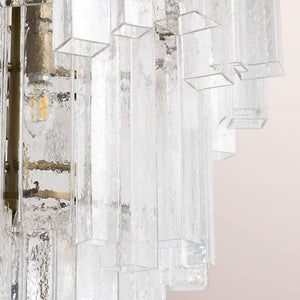 Lucera Tiered Glass Chandelier