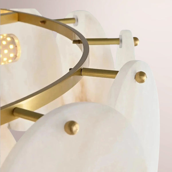 Veloria Alabaster Chandelier