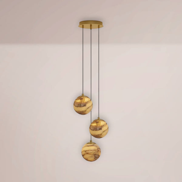 Caldris Alabaster Cascade Chandelier