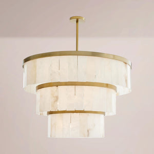 Wendham Alabaster 3 Tier Chandelier