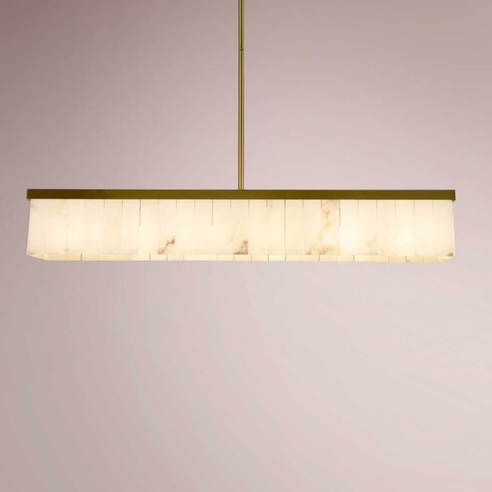 Wendham Alabaster Linear Chandelier