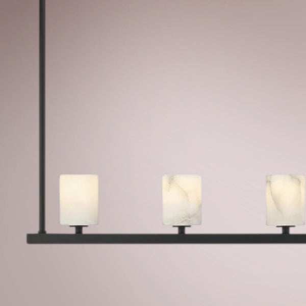 Elvora Linear Alabaster Chandelier