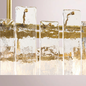 Cascina Cast Glass Chandelier