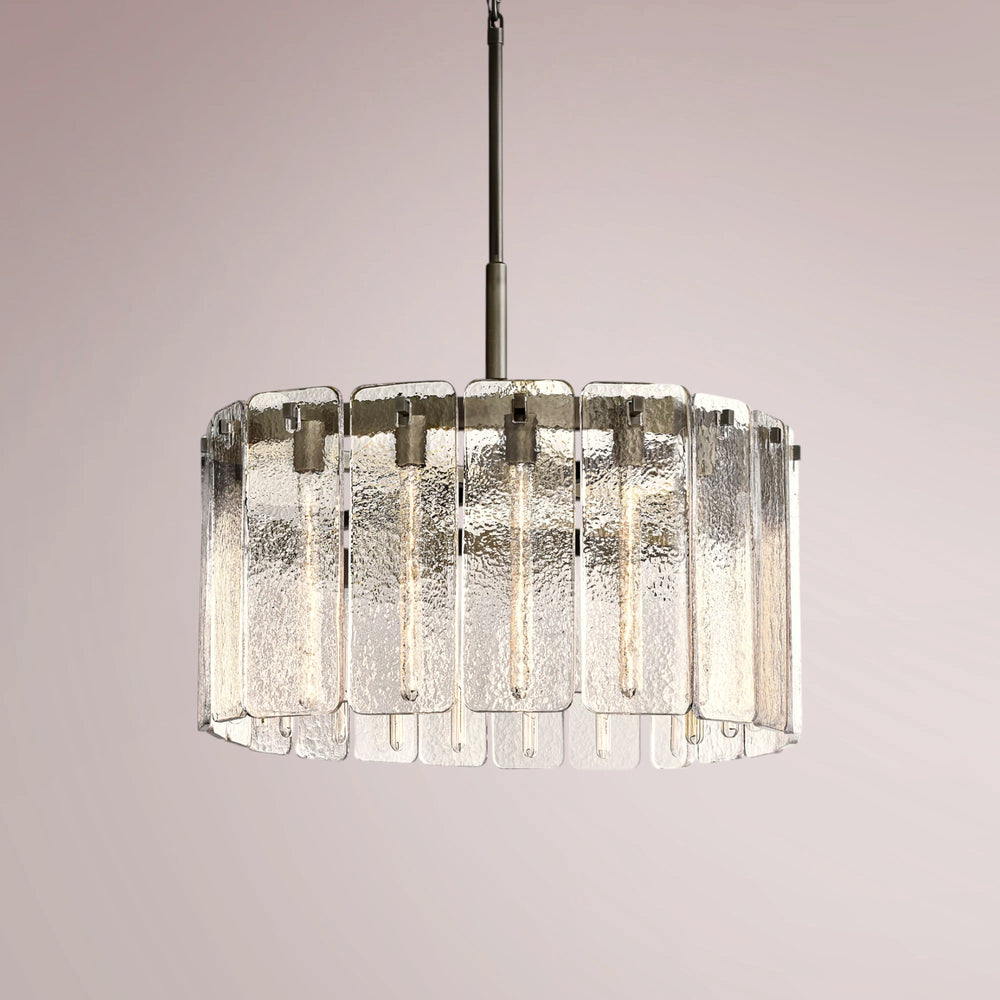 Kalamette Glass Round Chandelier