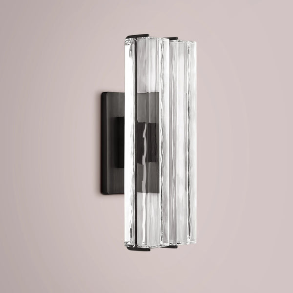 Aulubon Crystal Double Sconce