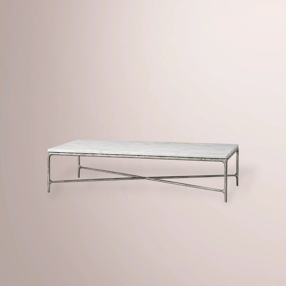 Calix Series  Marble Rectangular Coffee Table