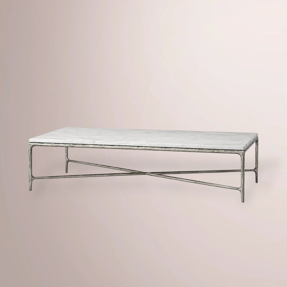 Calix Series  Marble Rectangular Coffee Table