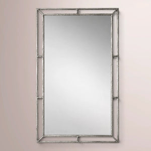 Calix Series Open Beveled Floor Mirror