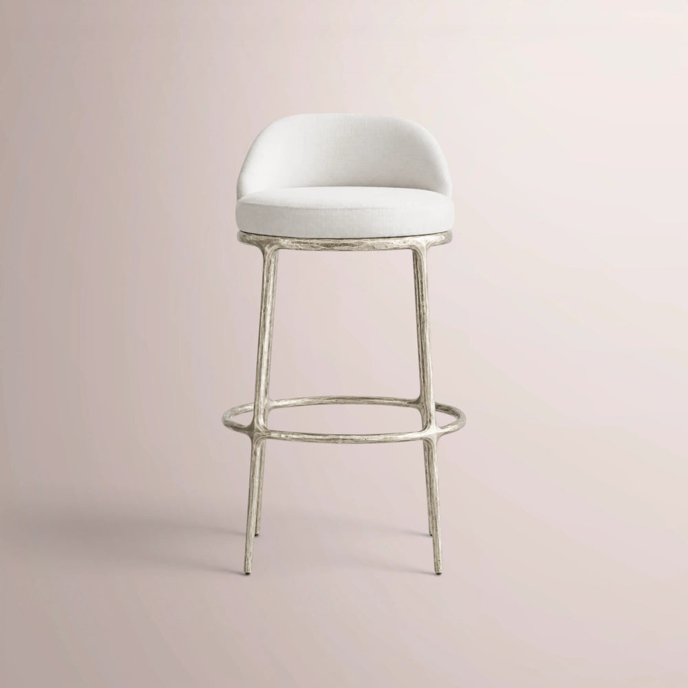 Calix Series Fabric Swivel Bar & Counter Stool